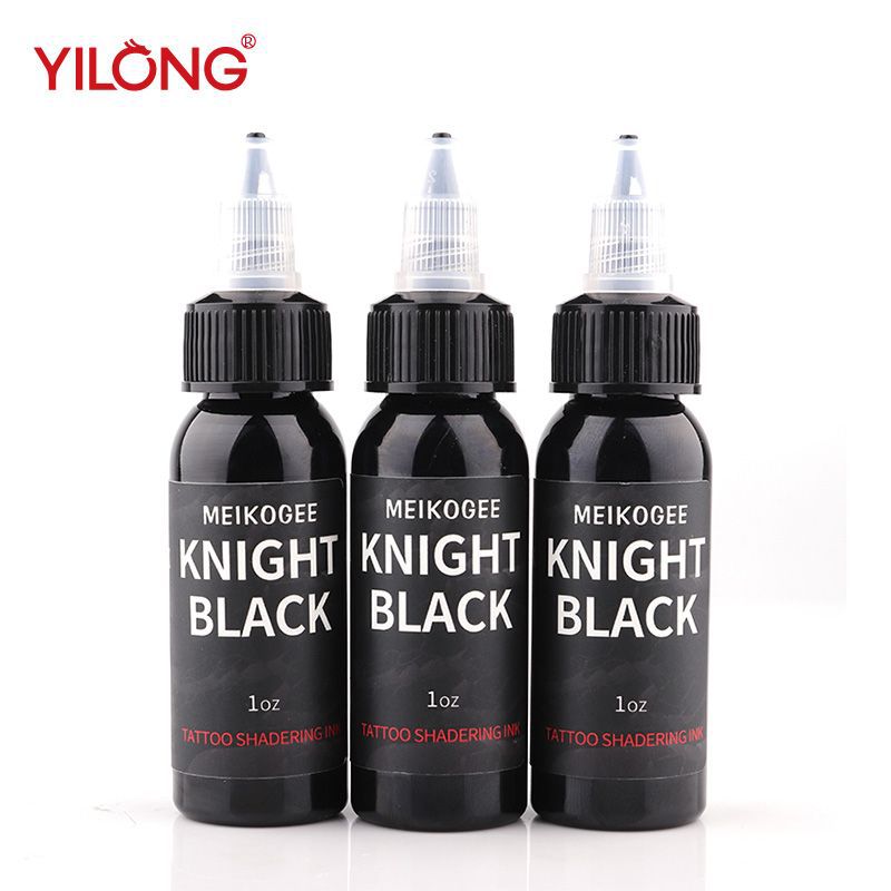 Yilong Tattoo Pigment 240ml Professional Black Tattoo Pigment Tattoo Embroidery Tattoo Ink Tattoo Equipment