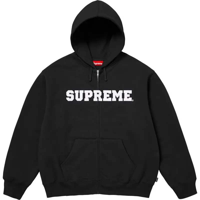 25FW COLLEGIATE APPLIQUE HOODED E603