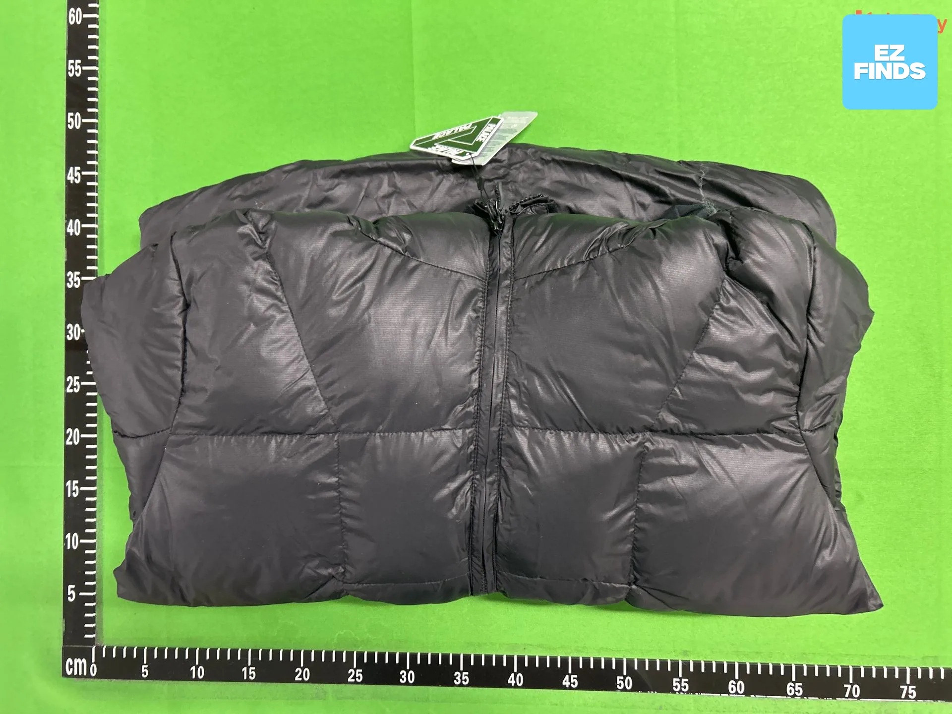 PALACE cotton-padded jacket autumn and winter casual sports waterproof cotton-padded jacket hooded windproof warm coat men's jacket fashion brand photo QC de 1688 sur Qualit.ly QC