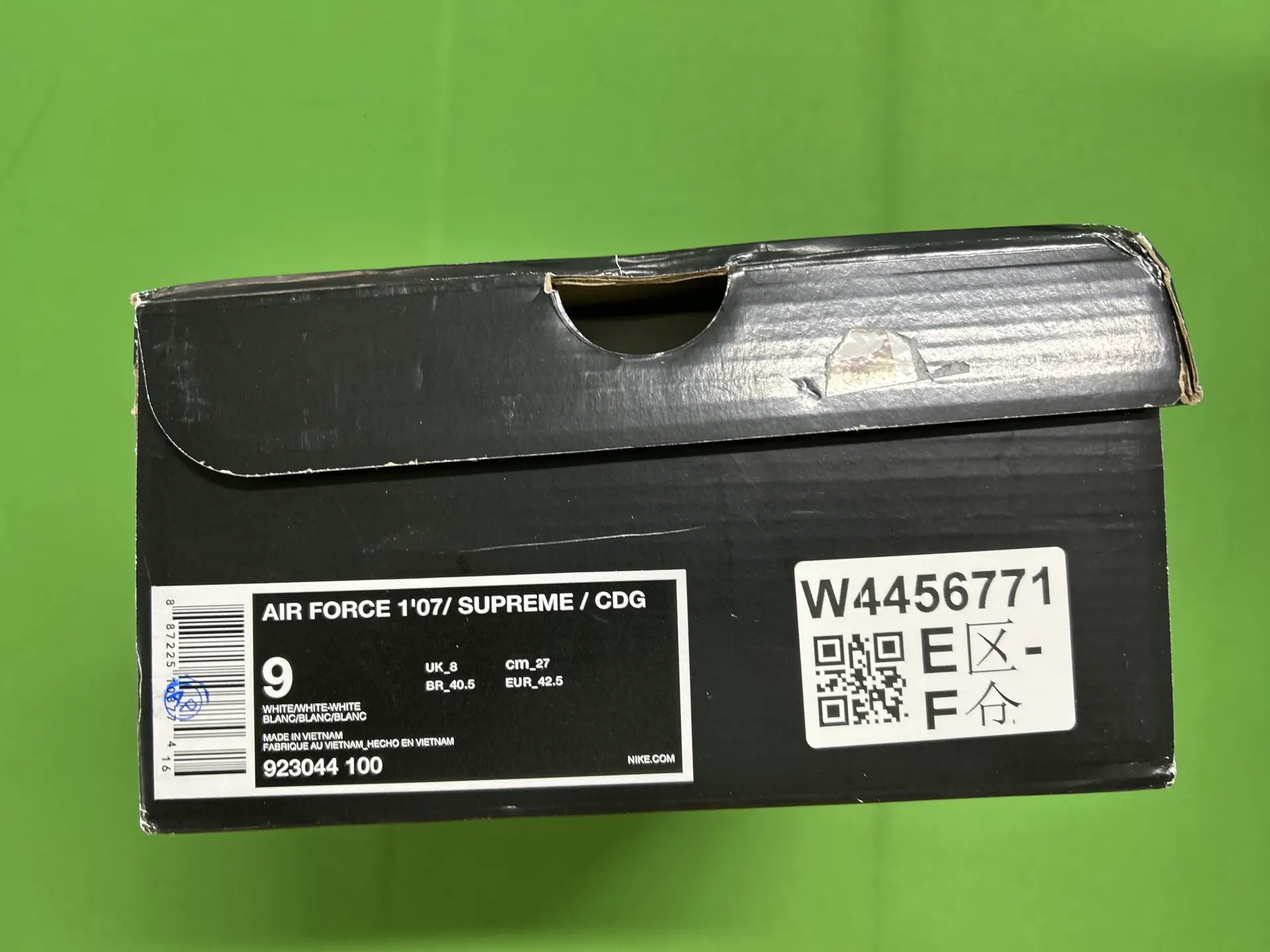 Nike Air Force 1 '07 Supreme CDG White