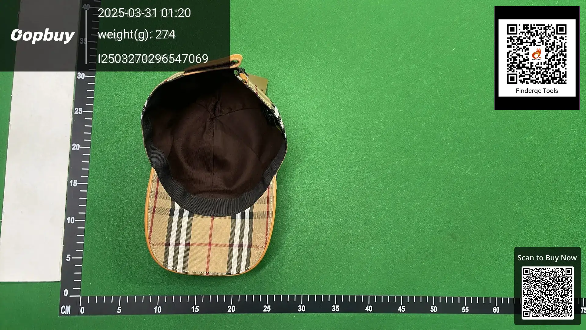 Burberry Baseball Cap