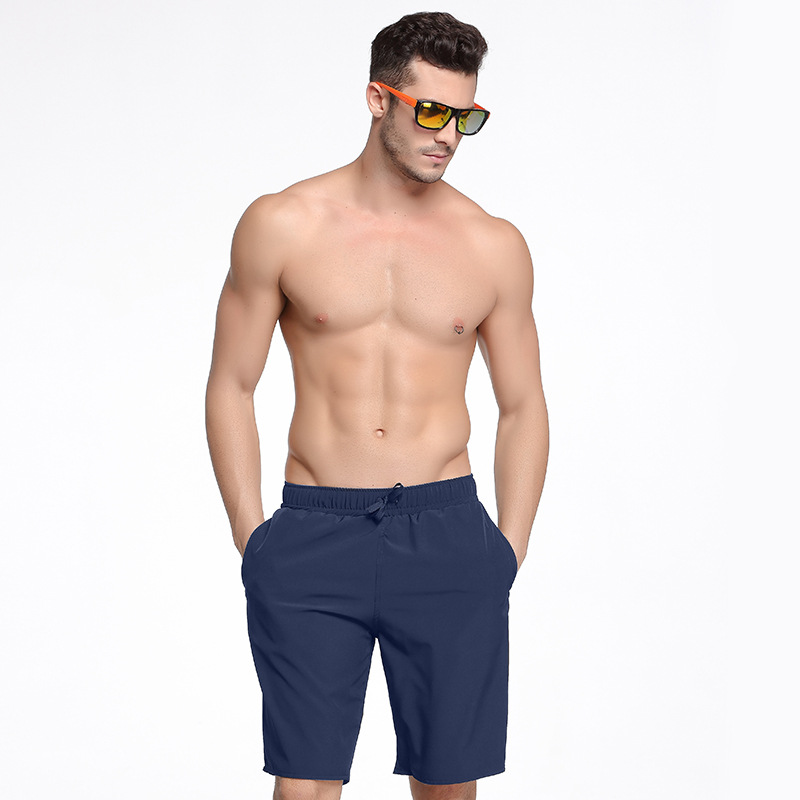 Sbart Summer Men's Casual Shorts, Swimming Trunks, Men's Five-Quarter Pants, Men's Sports Loose Quick-Drying Thin Beach Pants