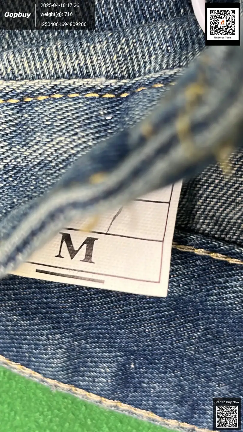 Wang Jiaer's Same Style Denim Men's Trendy Brand Spring & Fall American Oversize High Street Wavy Wide-Leg Straight Pants Loose