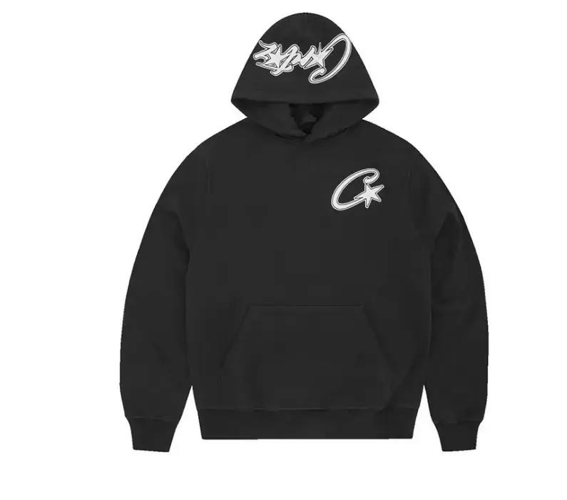American Hip Hop corteiz Printed Hooded Sweatshirt suit Lovers Street Sports Pants Casual Sweatpants Cross-border