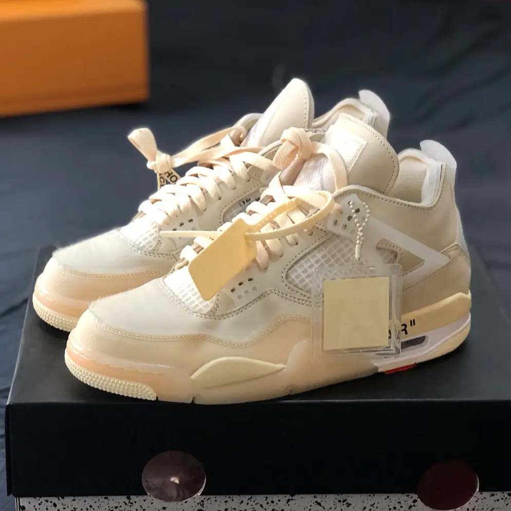 Aj4 Cicada Wing Sneakers Putian Flagship Store Official Website Authentic Sports Shoes Casual Men's Shoes Aj3 Running Basketball High-Top Shoes
