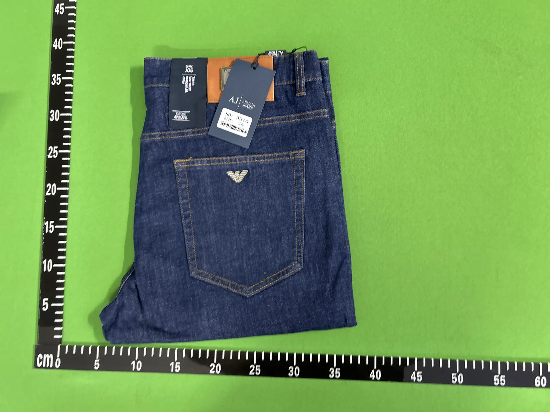 Armani Jeans JO6 Dark Wash Denim Jeans