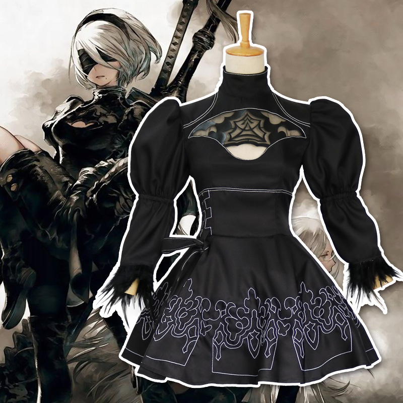 Spot Manfei Yangnier Mechanical Era Cos Clothing Women's Cosplay Anime Full Set 2B Sister 9S Cos Clothing