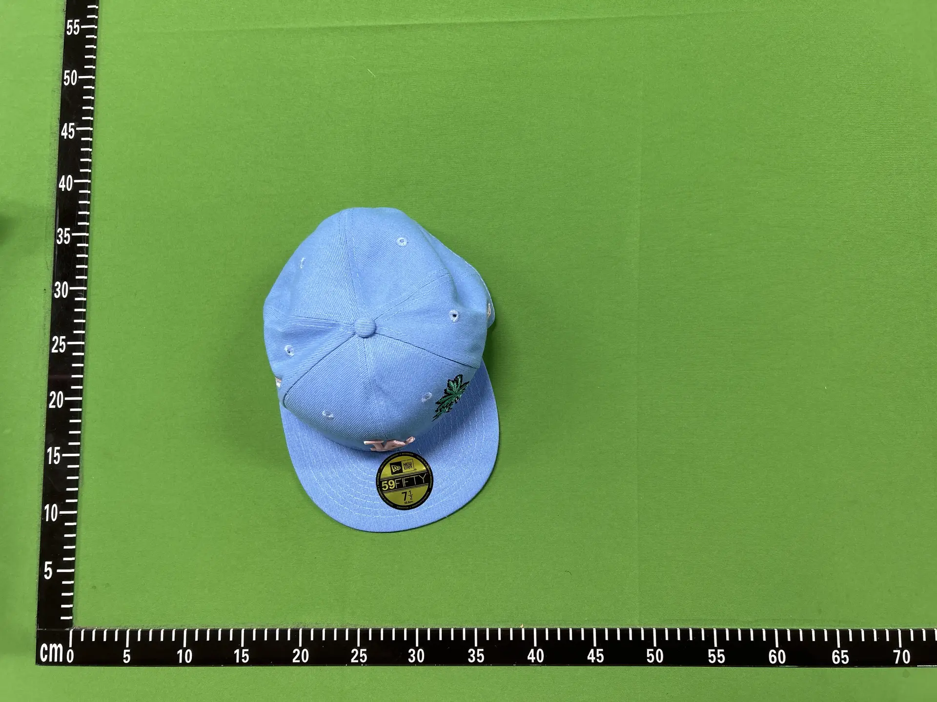 New Era 59FIFTY Light Blue Cap