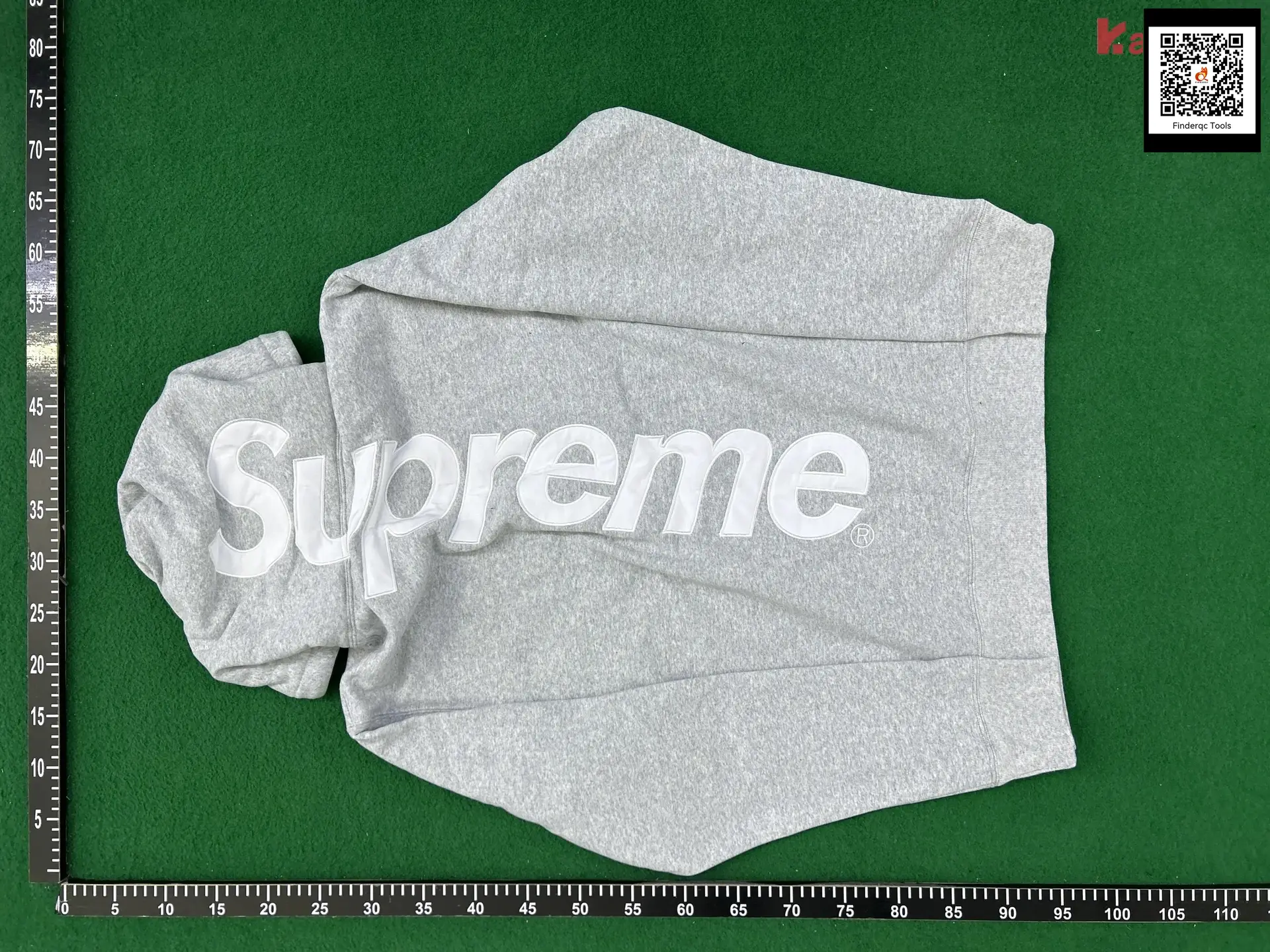 Supreme Box Logo Hoodie Grey