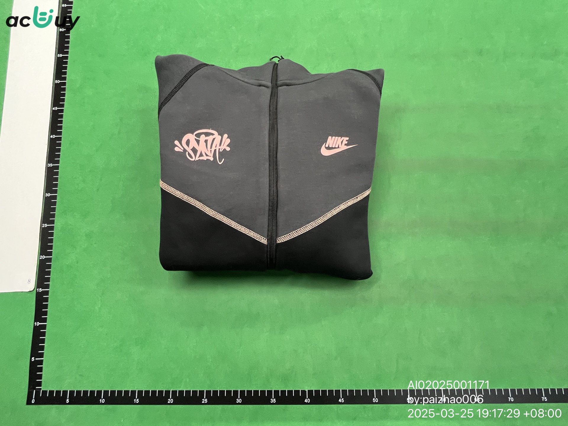 Suit Fashion Windunner Suit Fashion Hip pop pure cotton Air Layer Outwear Two Pieces of Sweatpants Casual Suit QC
