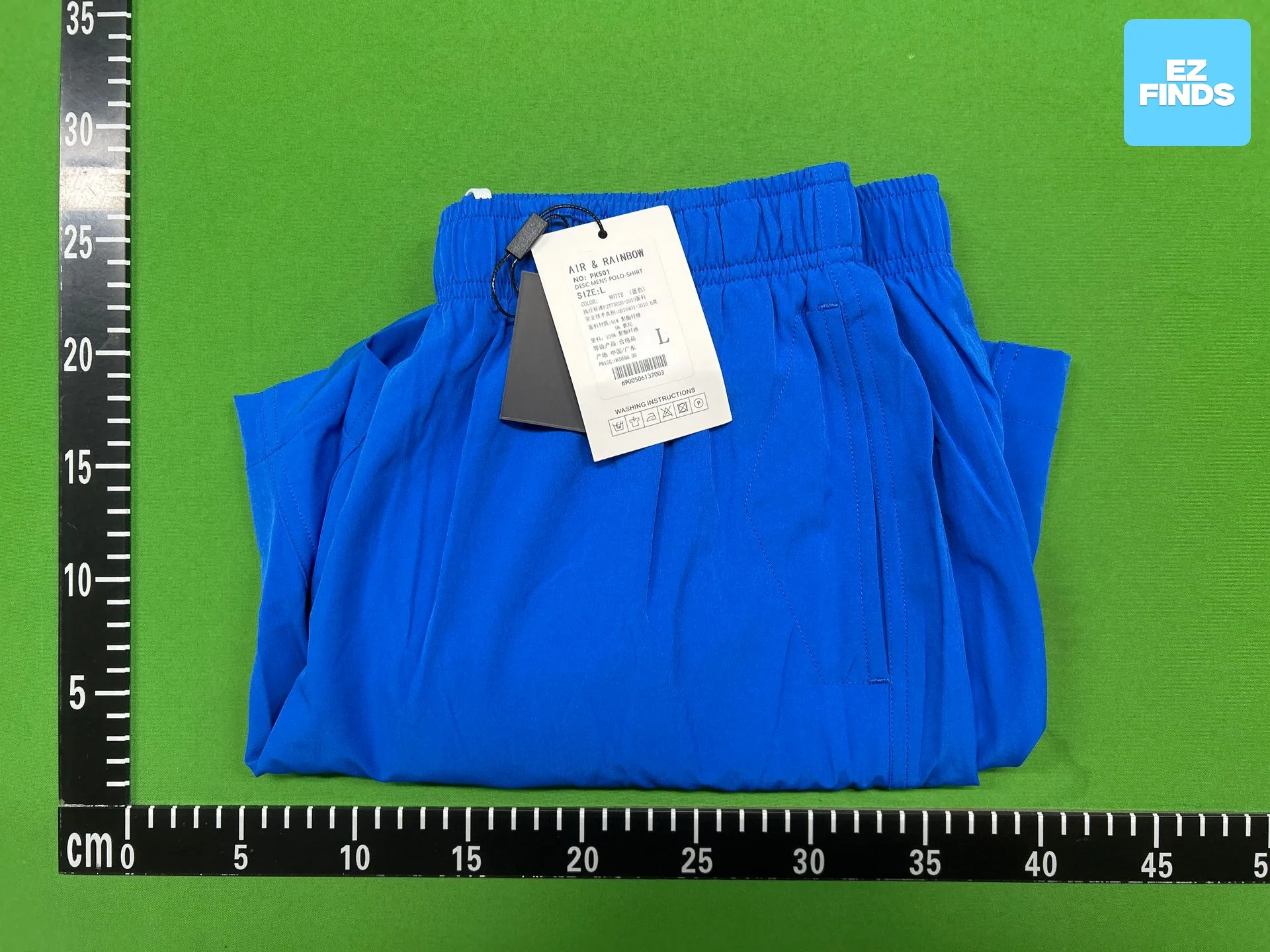 High Street Style Letter Print Sports Shorts for Men, Summer Thin Quick-Drying Loose Casual Five-Point Pants, Trendy Beach Shorts QC-Foto von TAOBAO auf Qualit.ly QC