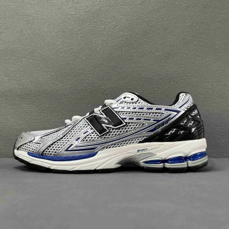 Putian Pure Original New Nb1906R Cushioning and Wear-Resistant Low-Top Running Shoes Liquid Silver Summer Breathable Sports Running Shoes