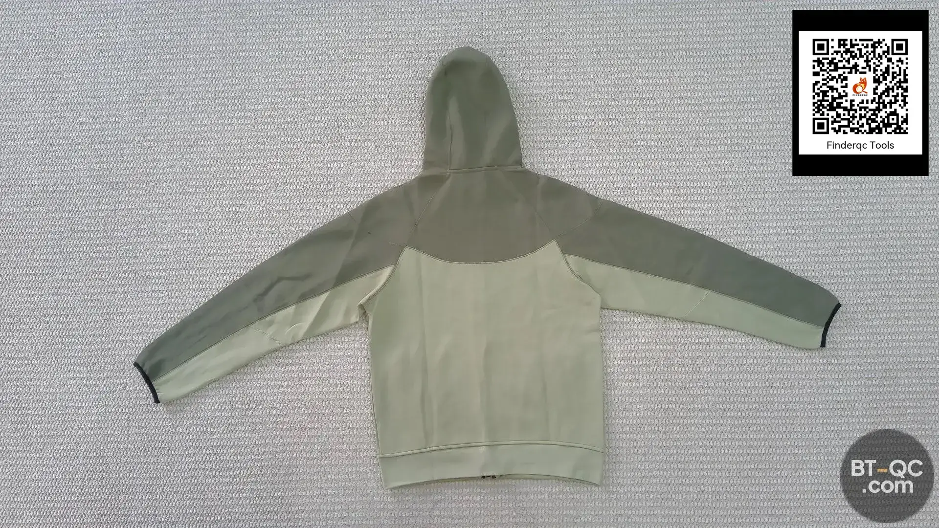 Men's Air Layer Cotton Knitted Hooded Zipper Jacket