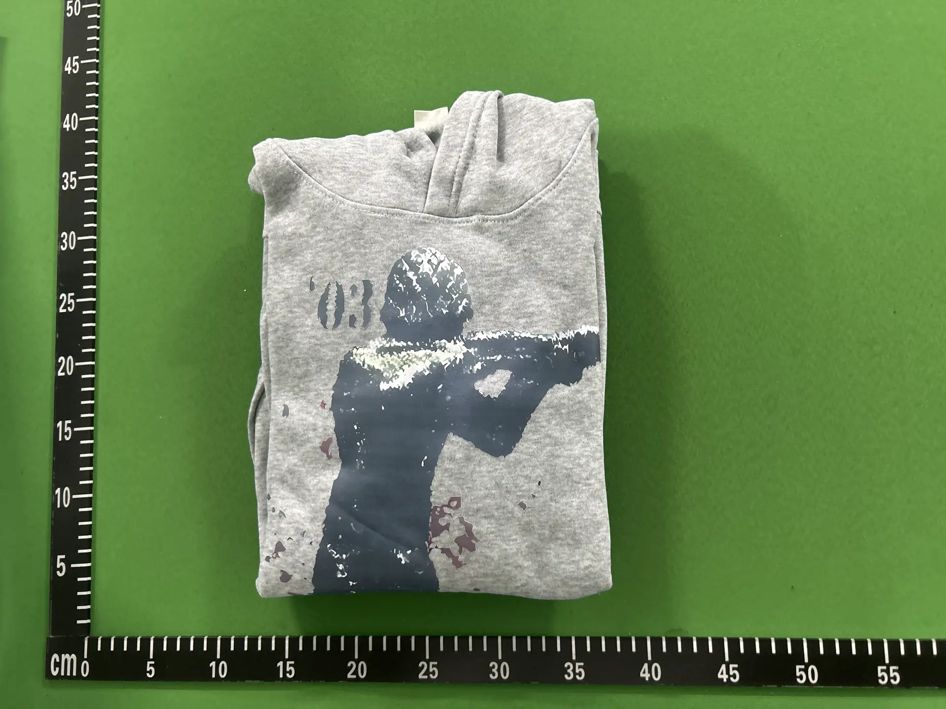 Grey Graphic Hoodie