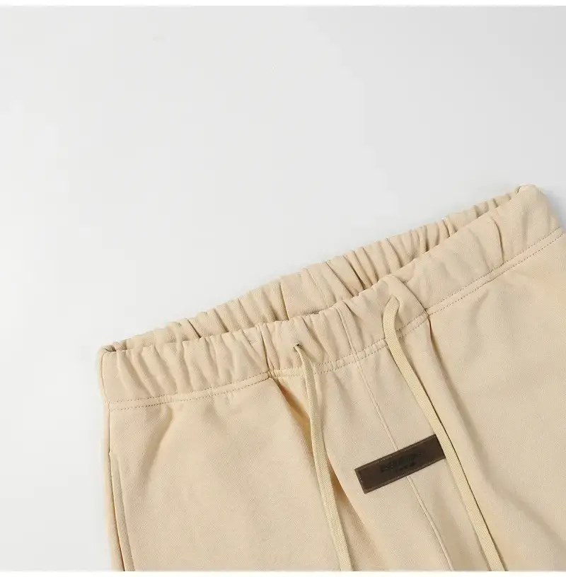 Fog Multi-Line Essentials Eighth Seasons Beautiful High Street Letter Flocking Loose Sports Casual Straight Pants