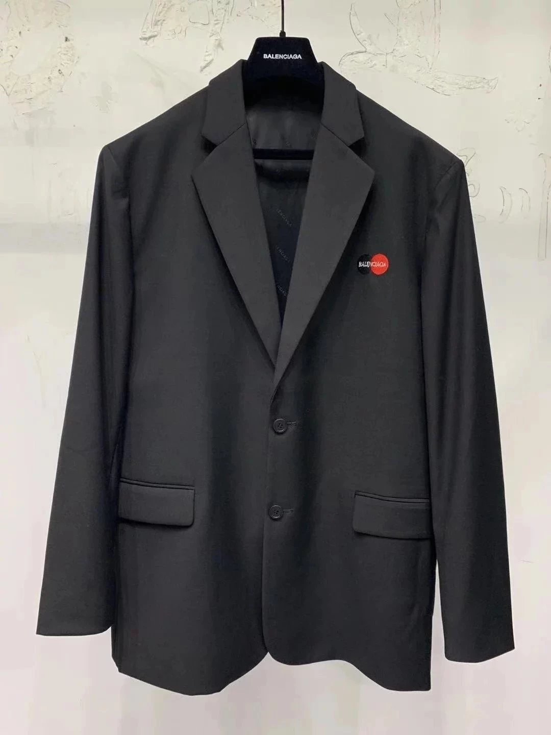 Bca bal balen BLCG Paris B MasterCard wool suit suit large version super handsome men and women
