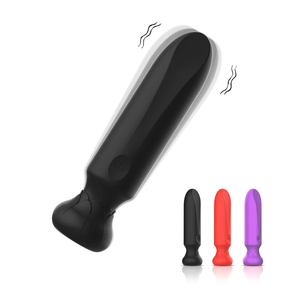 New Mini Rechargeable Lipstick Bullet Vibrator with Slanted Tip, 10-Frequency Vibrating Female Massage Stick for Teasing and Self-Pleasure