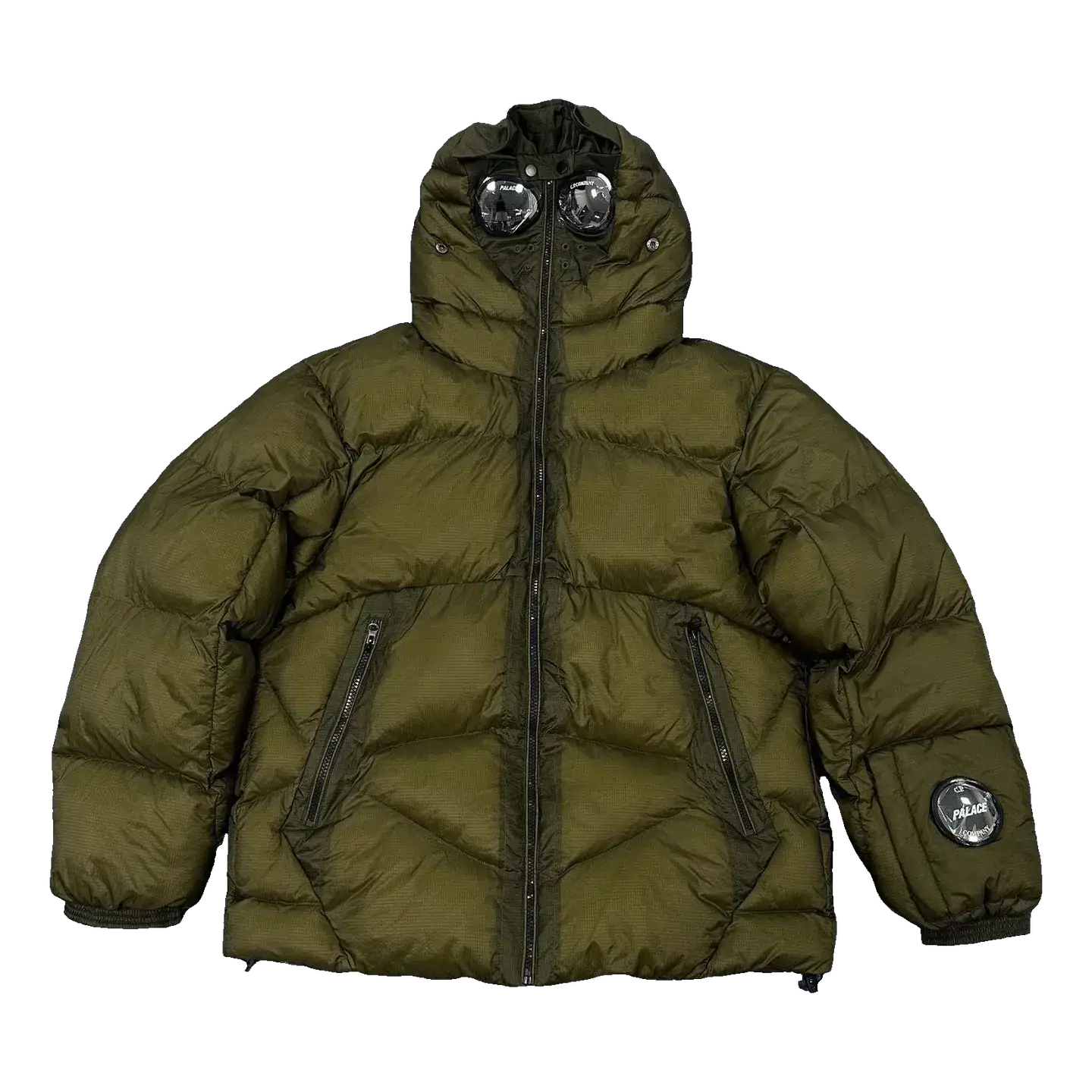 High quality joint glasses cotton-padded jacket sweater