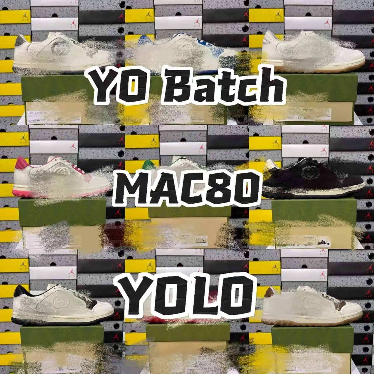 【YO版】MAC80 二代脏鞋/ Foto QC de WEIDIAN na Qualit.ly