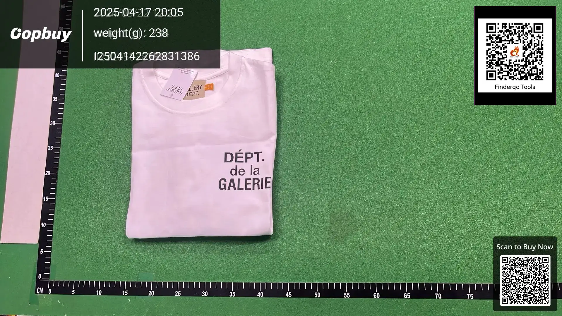 Gallery Dept 22ss French letter logo fashion brand short sleeve loose T-shirt casual cotton undershirt T-shirt