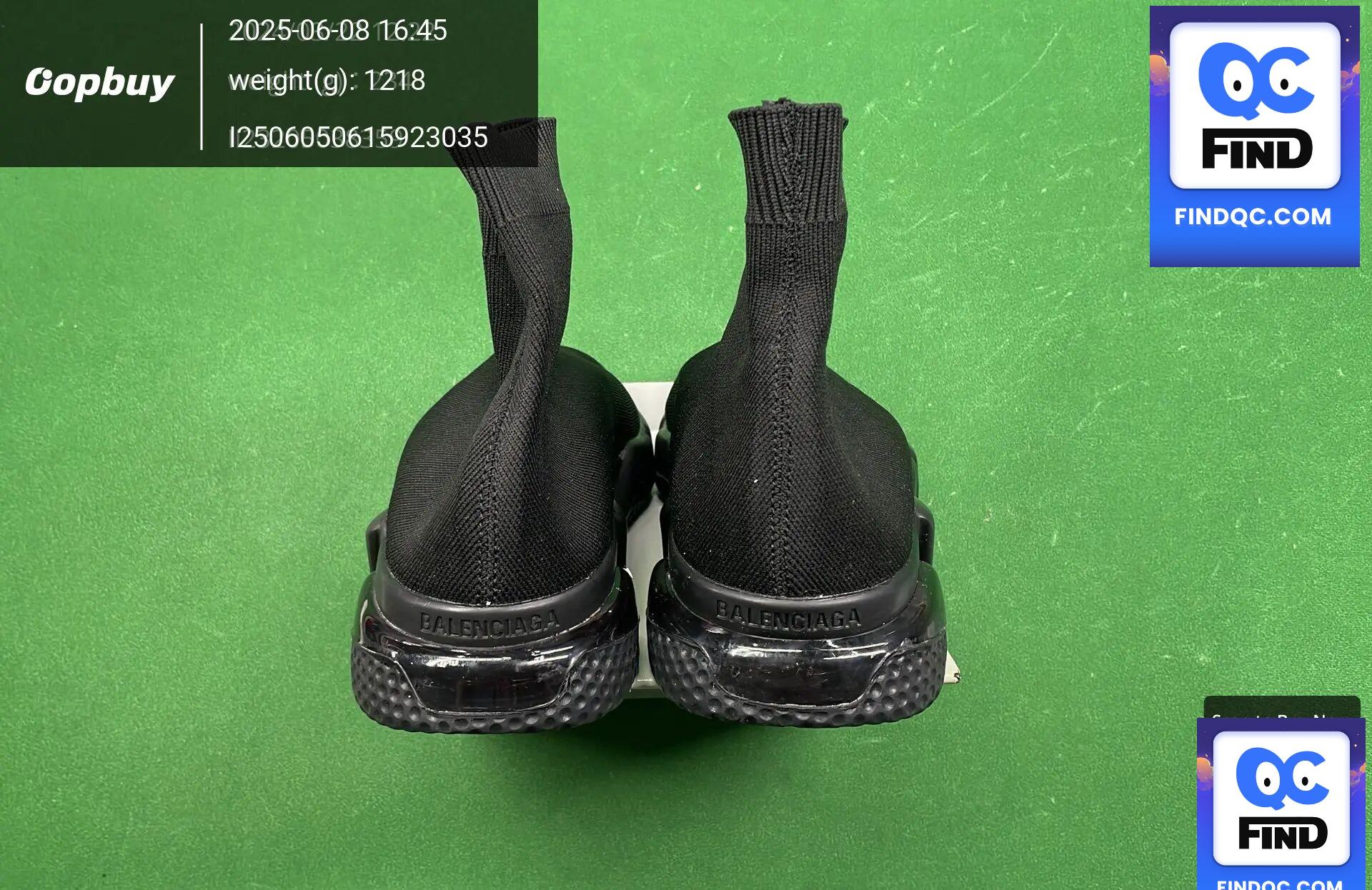 Balenciaga Speed Trainer Black QC