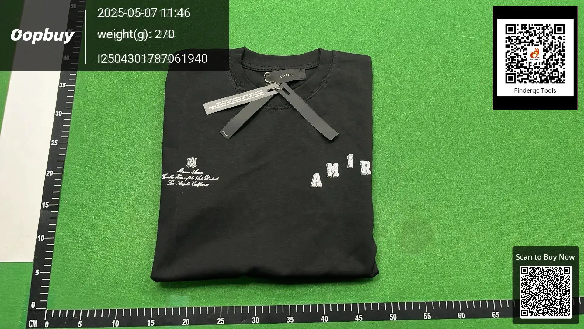 [260g] Cross-border high quality am Classic Letter Star logo Printed Couple Short Sleeve T-shirt iri in stock