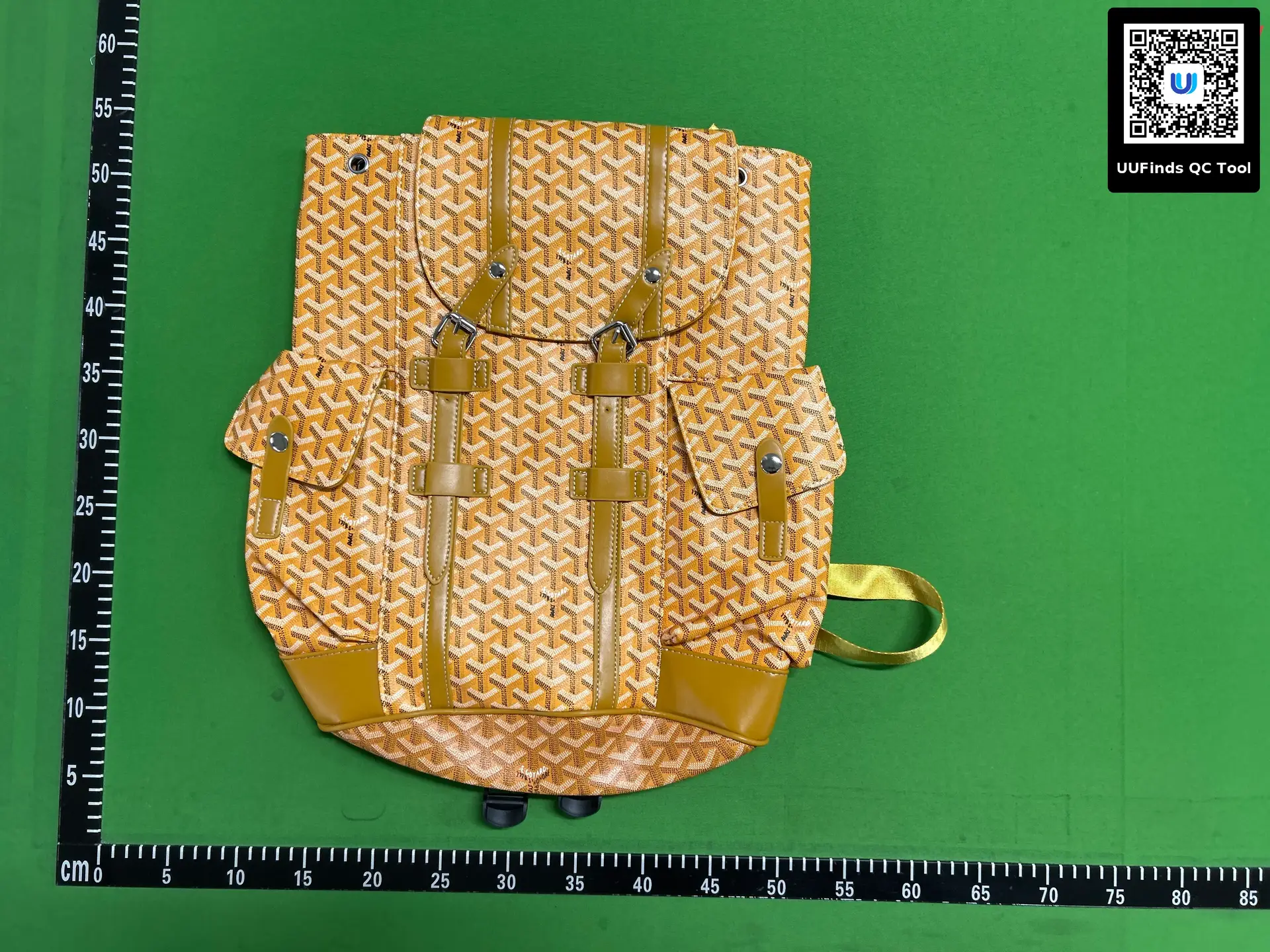 Goyard Saint Louis PM Backpack Yellow