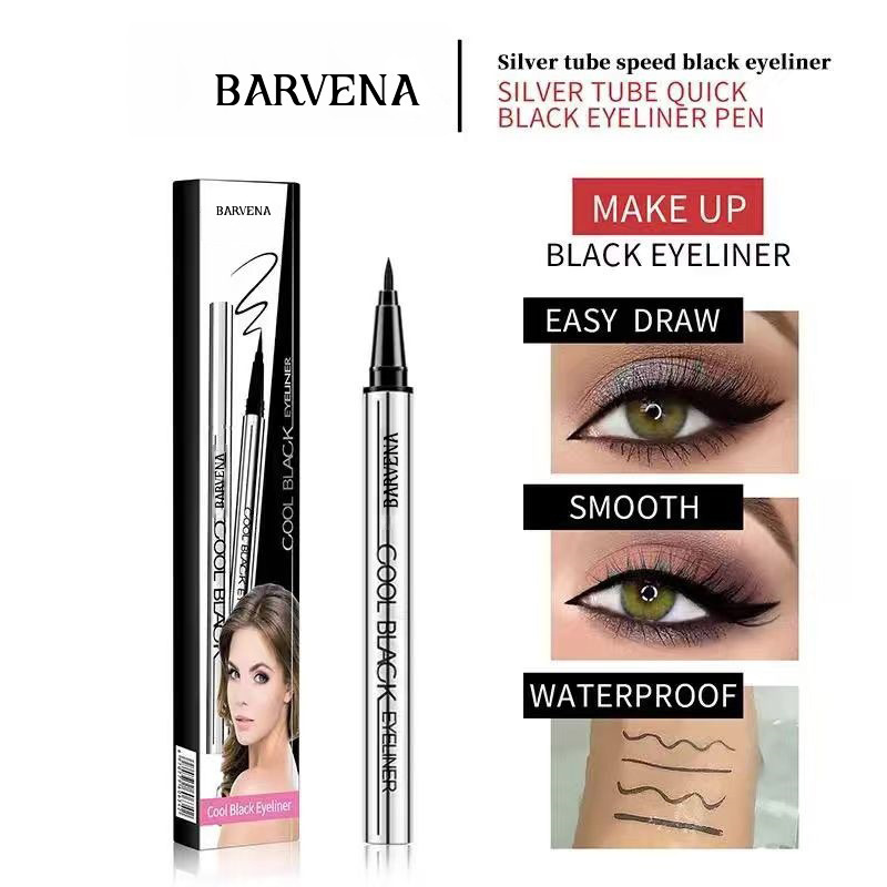 Cross-Border Temu Hot-Selling Product Tk Hot-Selling Eyeliner That Doesn'T Smudge Easily, Smooth and Silky, with Intense Color Eyebrow Eyeliner