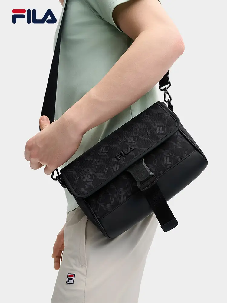 Fila Official Men Satchel 2025 Summer New arrival Fashion Men's Bag Presbyopic Shoulder Bag Casual Crossbody Bag