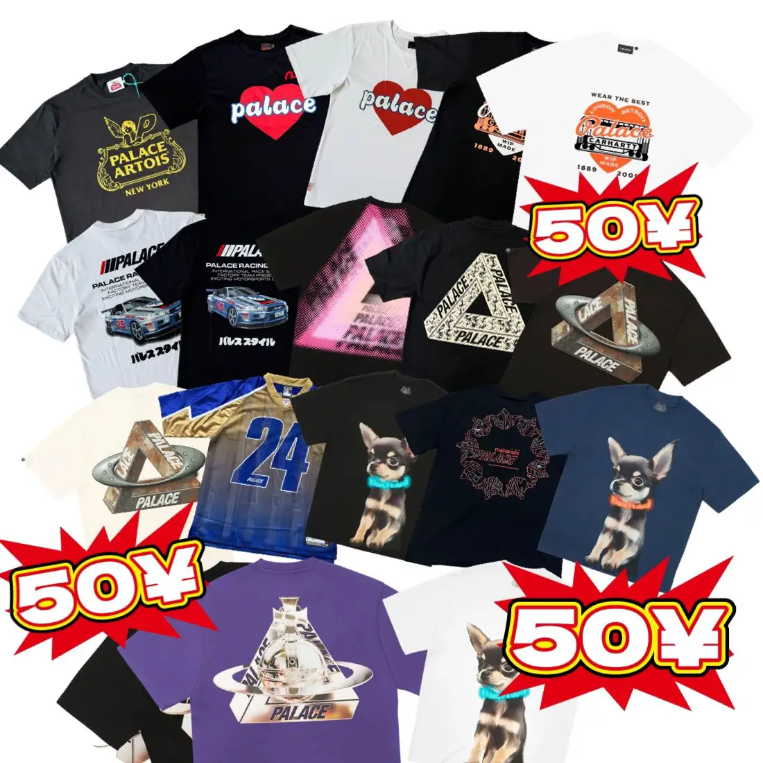 Palace T-Shirts Collection