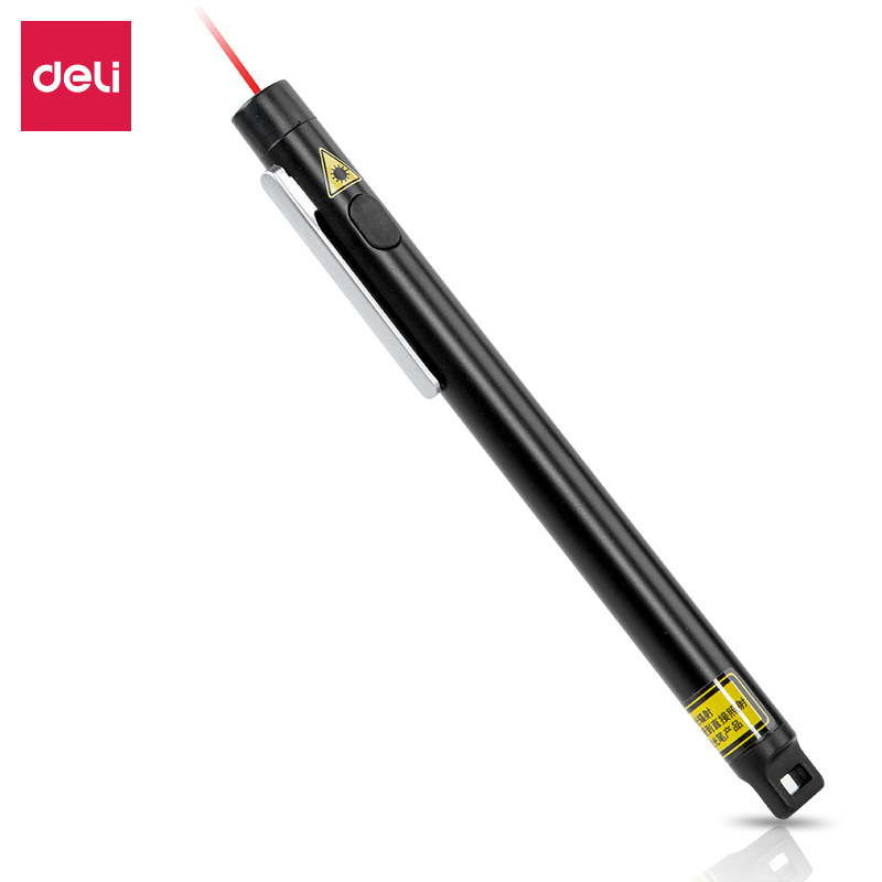Deli 3933 Infrared Ppt Teaching Lecture Projection Speech Laser Pen Pointer Funny Cat Stick Red Laser Pen
