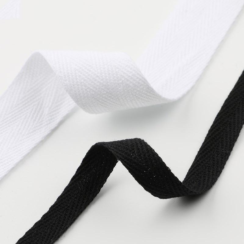 Pure cotton herringbone cotton webbing cotton wrapping belt piping wide webbing wrapping strip accessories