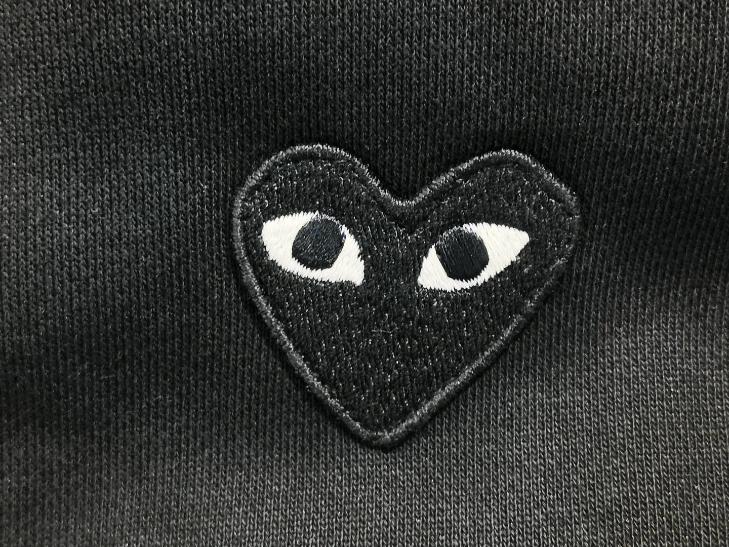 Comme des Garçons PLAY Black Heart Zip Jacket QC
