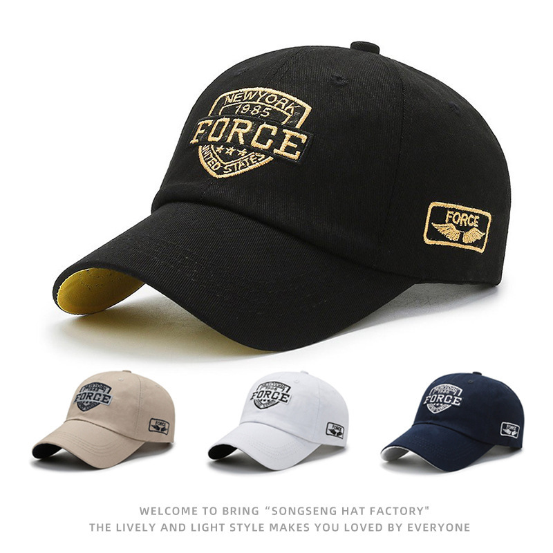 Big Head circumference hat men's spring and autumn outdoor fashion brand peaked cap plus size baseball cap wide brim big face big head suitable