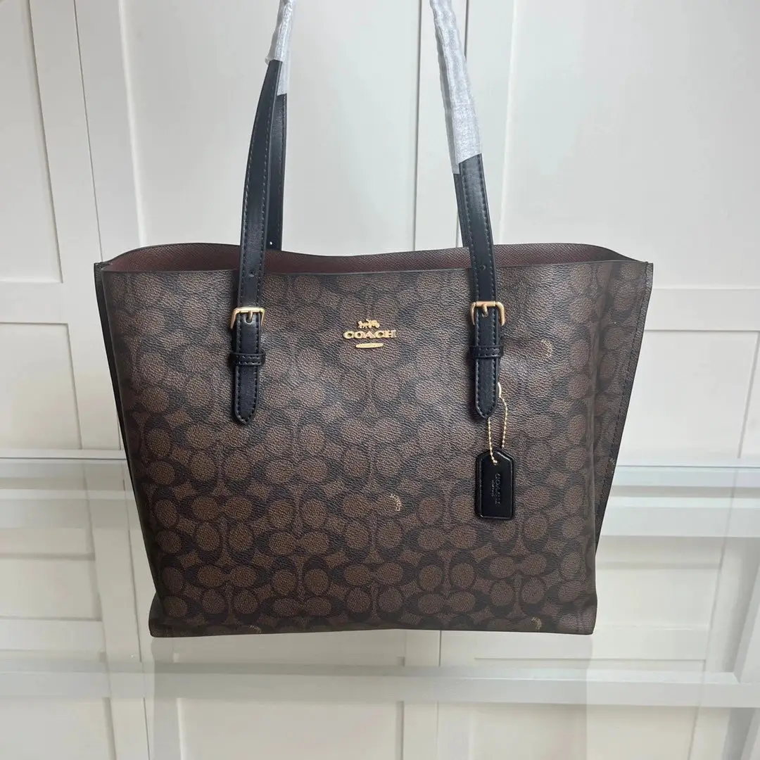 CV967 New women's tote bag/shopping bag Handheld/Shoulder Women's Bag with Zipper Interlayer Versatile and Practical Size 34.29.11. The bag with logo on the body is different from the old model ✔️