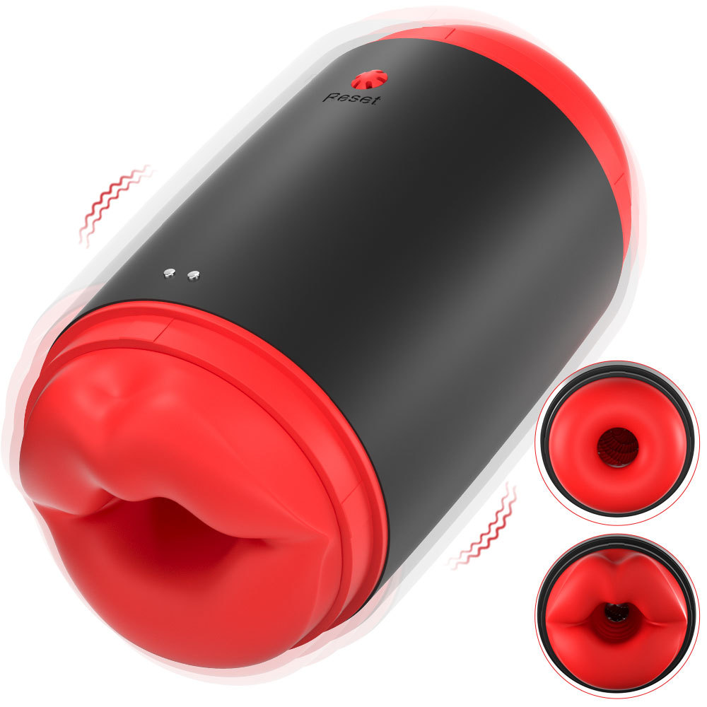 Finger Soft Airplane Cup Men's Manual Inverted Mold Double-Head Through Masturbator Trainer Lulu Cup Adult Sex Goods