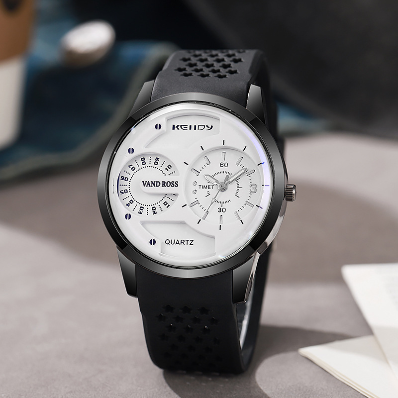 New Men's Watch Men's Student Trendy Personality Hollow with Hollow Dial Cross-Border Foreign Trade Hot Wholesale