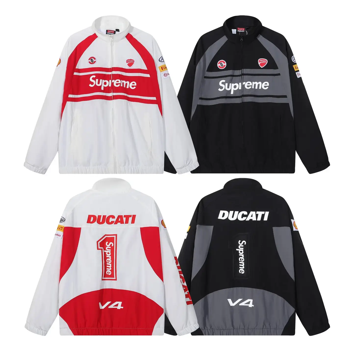Racing Style Rush Jacket Windproof Jacket Coat Men's Highest