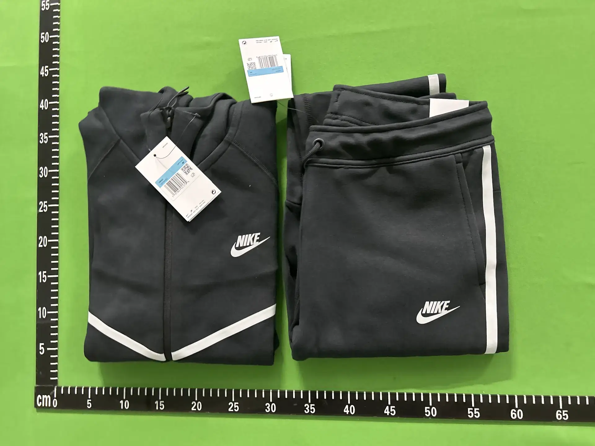 Spring and Autumn 2025 Men's Casual Sports Reflective Strip Cotton Hooded Jacket and Sweatpants 754 and 762 suit