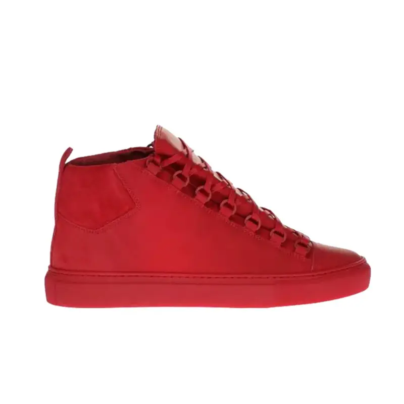 In-Stock Summer New European Fashion Trendy Shoes Retro Business Genuine Leather High-Top Casual Sneakers Foreign Trade Men