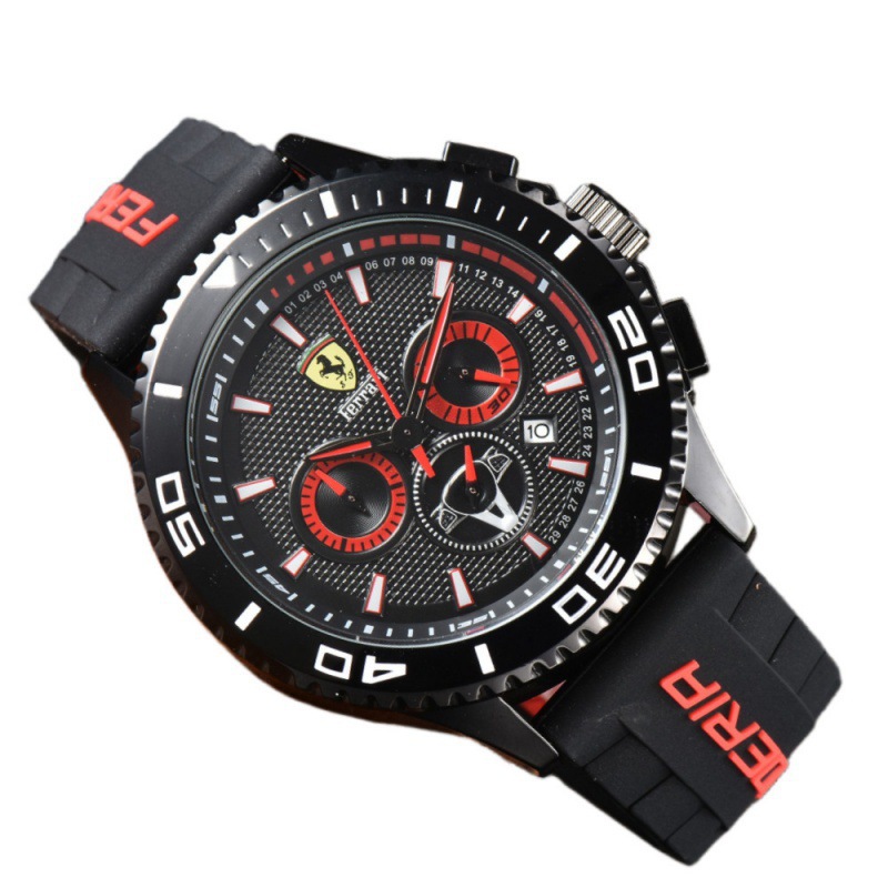 2024 new e-commerce manufacturers supply century brand fashion second hand spiral crown quartz movement men's wrist watch hot