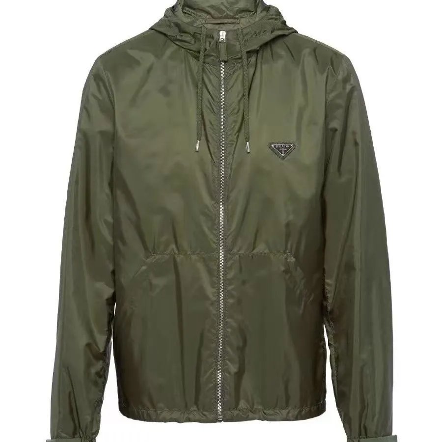 Prada Green Hooded Jacket