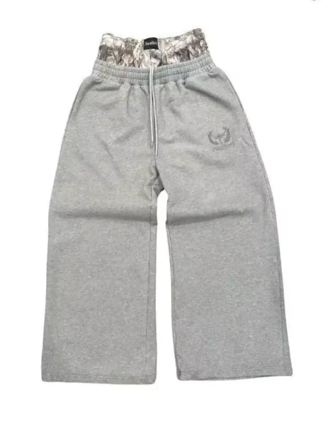 Striped Retro Jogging Drawstring Sports Pants for Men and Women