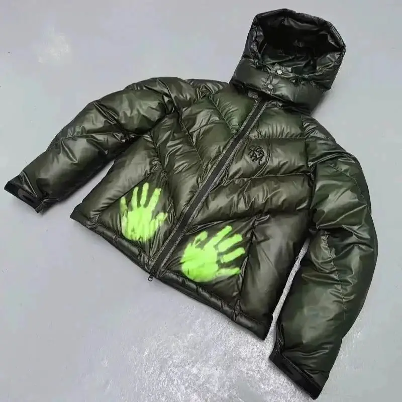 SYYRF 羽绒棉服加厚连帽
