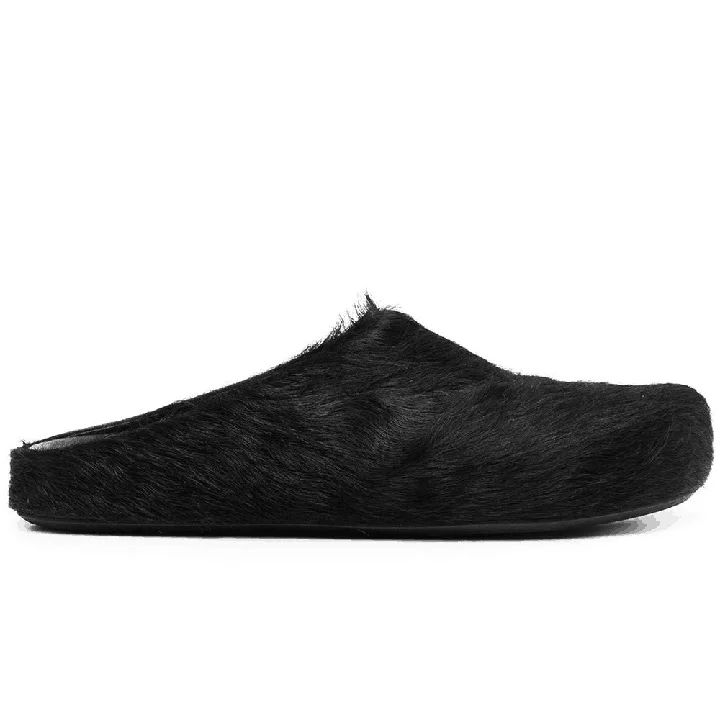 Baotou Sandals Men's Summer Fashion Popular Fashion Stylish Trendy Luxurious Horsehair Mules Slip-On Flat Heel Bean Bag Shoes
