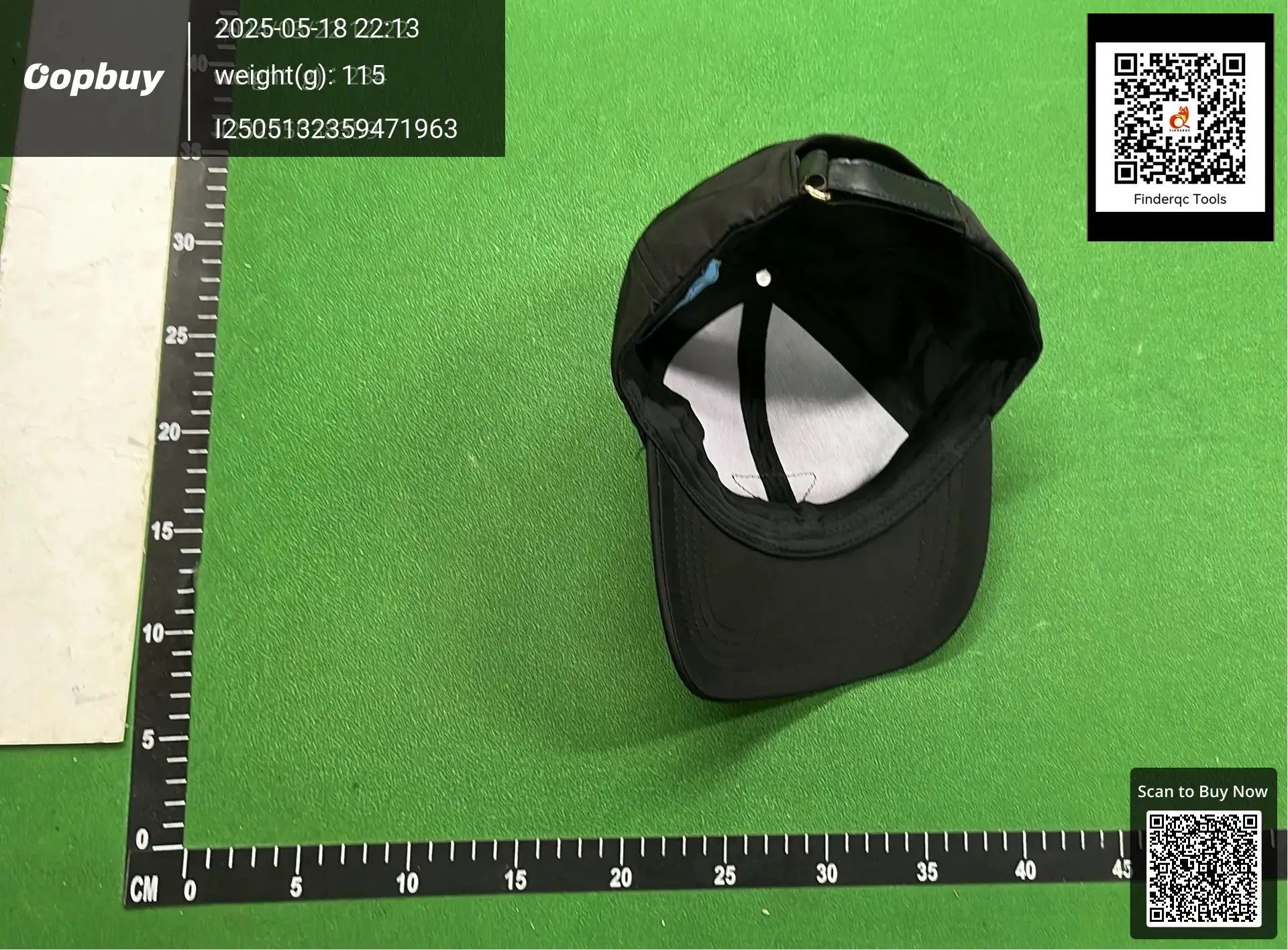 Black Baseball Cap