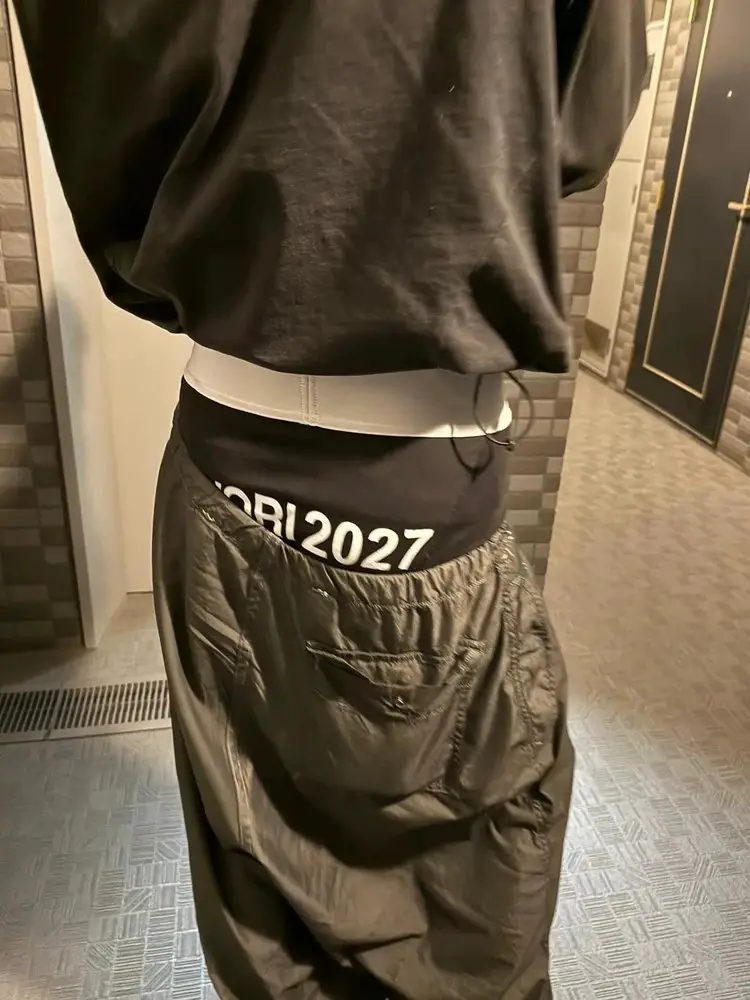 YORI Sport 25ss高腰刺绣YORI 2027印花字母情侣平角内裤男女同款