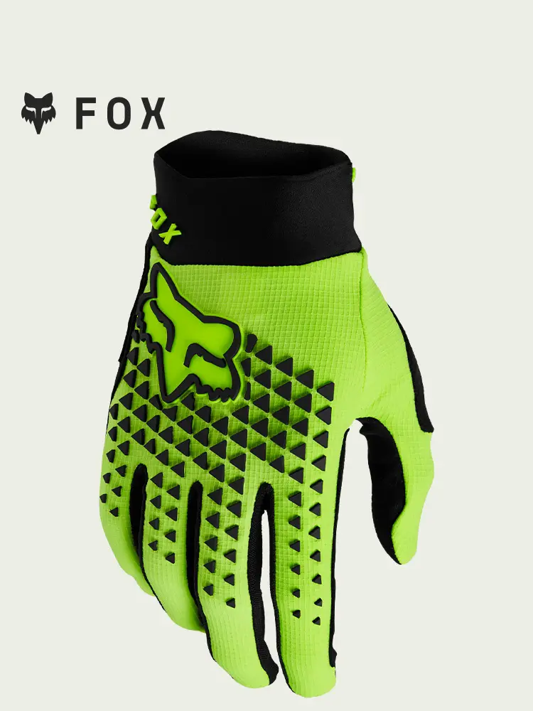 Fox American Defend Gloves Sports Outdoor Cross-Country Mountain Motorcycle All Year Round Neutral Lightweight and Breathable Abrasion Resistant