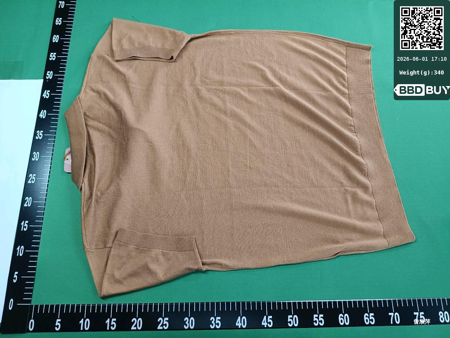 l**oropiana knit shirt Foto QC de WEIDIAN na Qualit.ly QC