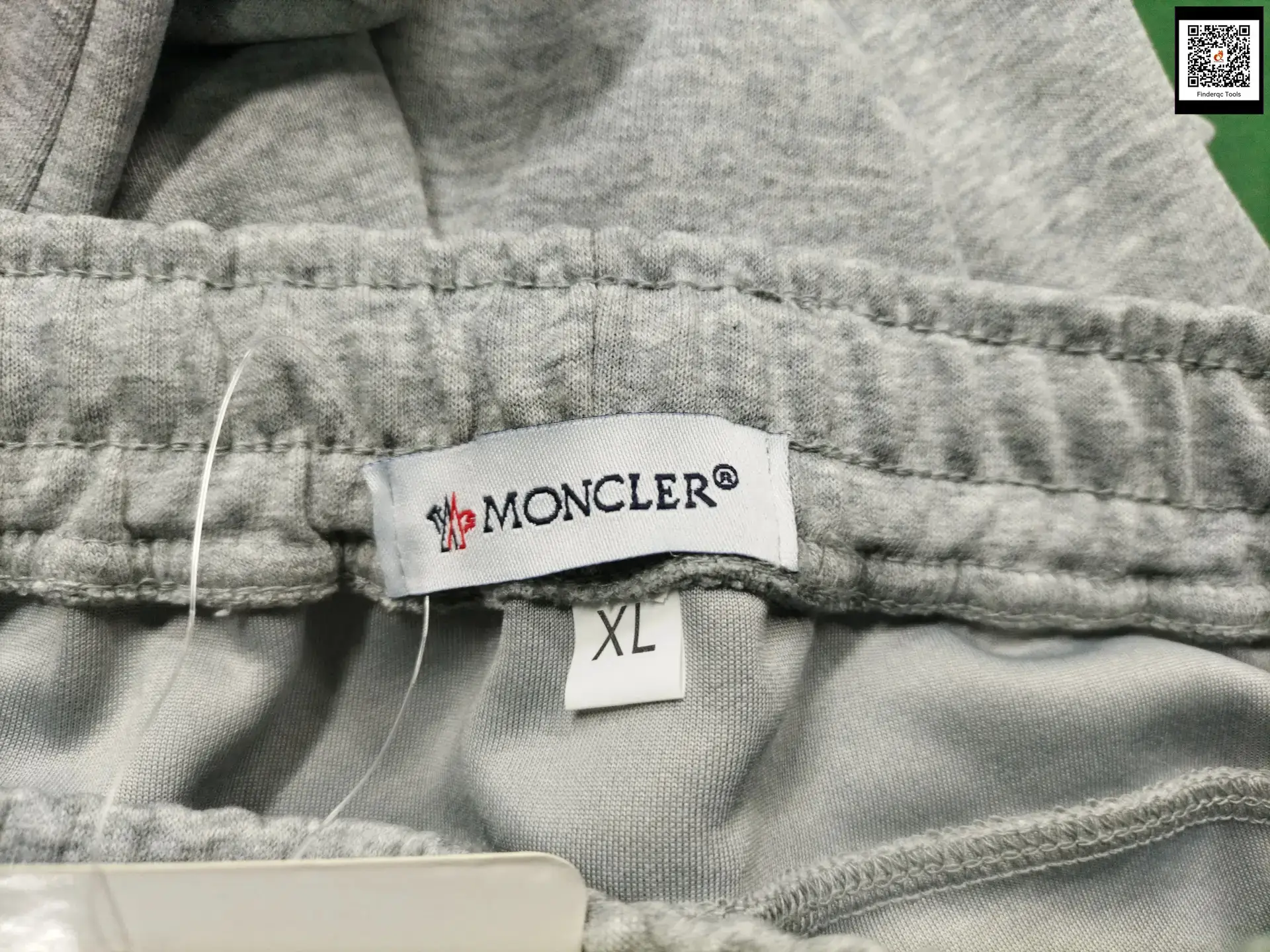 Moncler Grey Cotton Sweat Shorts XL